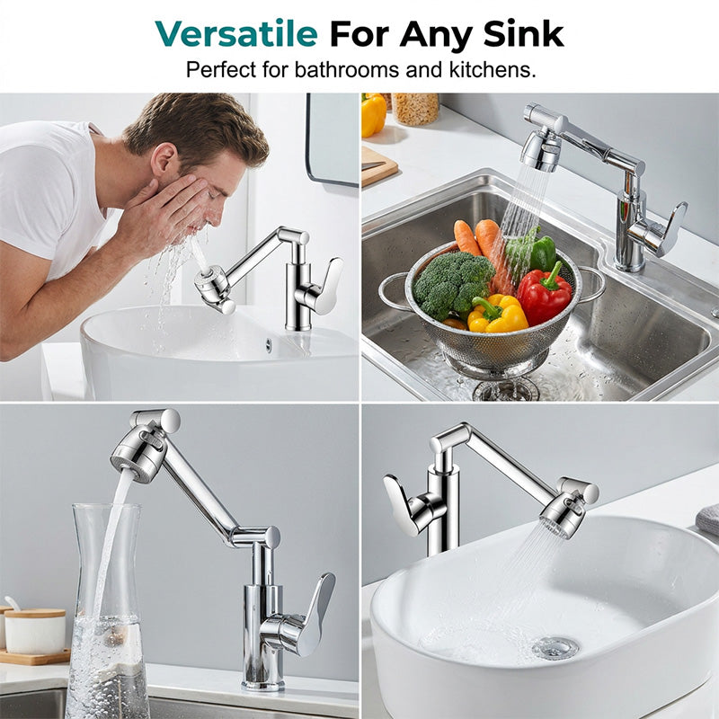 AquaFlex™ – 360° drejeligt vandhanehoved