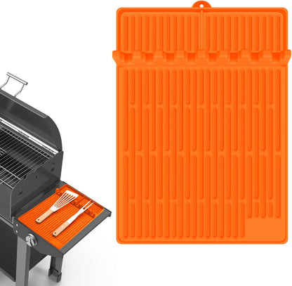 Grillova™ – Silikone-grillmåtte med drypbakke