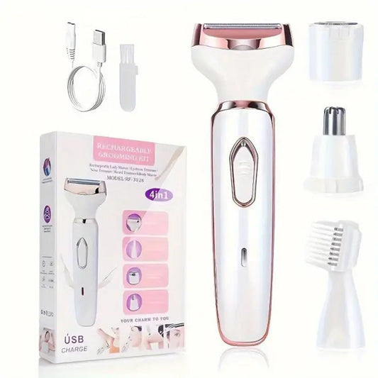 Veloura™ 4-i-1 Ledningsfri Ladyshaver