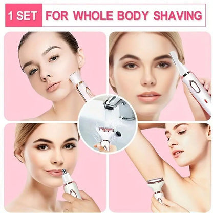 Veloura™ 4-i-1 Ledningsfri Ladyshaver