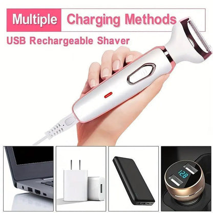 Veloura™ 4-i-1 Ledningsfri Ladyshaver