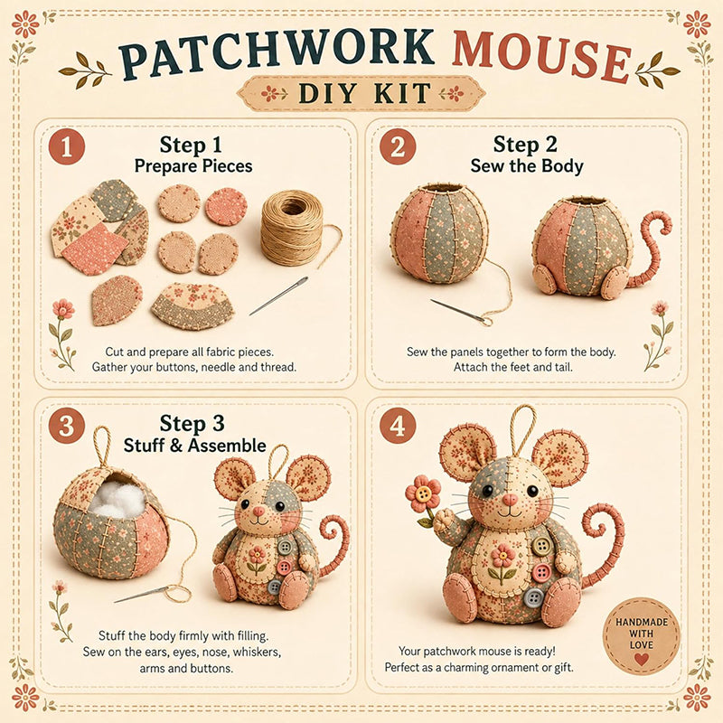 Myssy™ – DIY Patchwork Musesæt
