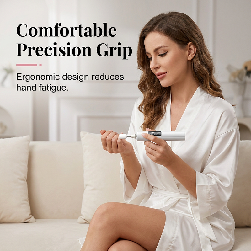 Nailora™ | Elektrisk Manicure- & Pedicuresæt