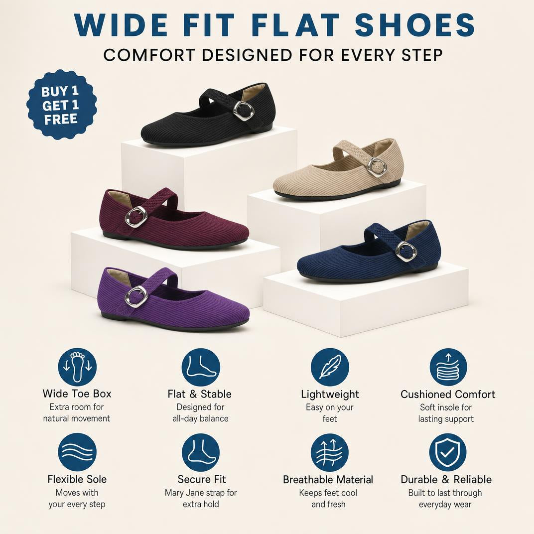 FreeStep™ Barefoot Komfortballerinaer