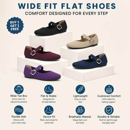 FreeStep™ Barefoot Komfortballerinaer