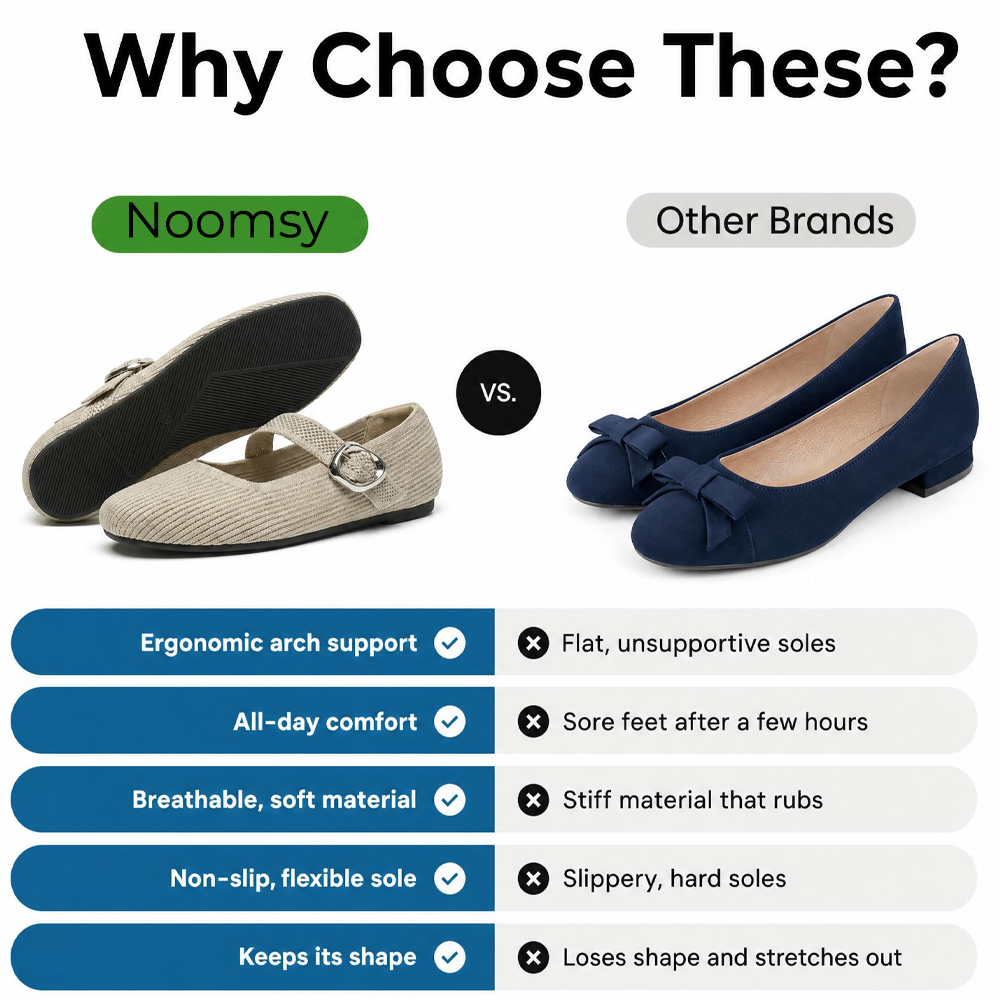 FreeStep™ Barefoot Komfortballerinaer